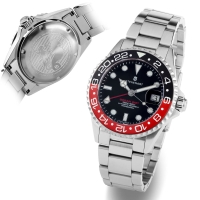 GMT OCEAN 39 BLACK RED CERAMIK
